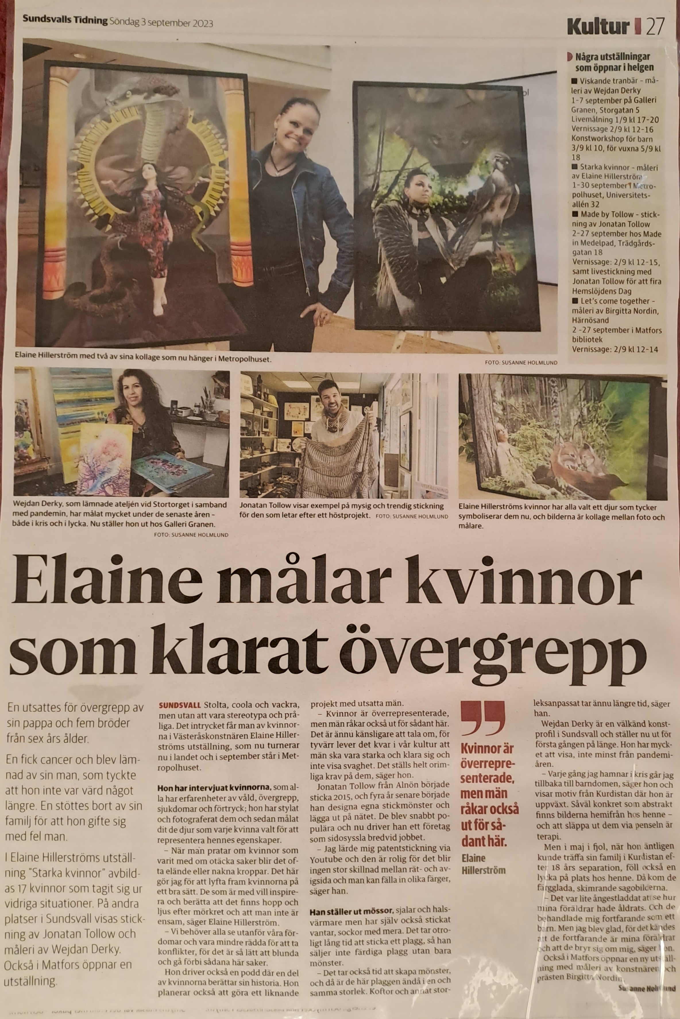 Sundsvalls tidning 1 september 2023